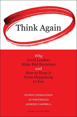E-Book (epub) Think Again von Sydney Finkelstein, Jo Whitehead, Andrew Campbell