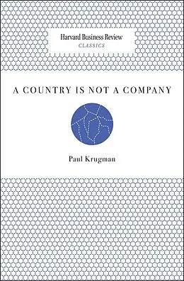 E-Book (epub) A Country Is Not a Company von Paul Krugman