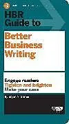Kartonierter Einband HBR Guide to Better Business Writing (HBR Guide Series) von Bryan A. Garner