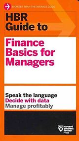 Couverture cartonnée HBR Guide to Finance Basics for Managers (HBR Guide Series) de Harvard Business Review