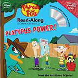 Couverture cartonnée Phineas and Ferb Read-Along Storybook and CD: Platypus Power! de Ellie O'Ryan