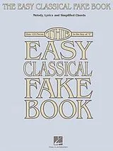  Notenblätter The Easy Classical Fake Book