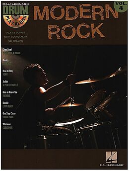 Kartonierter Einband Modern Rock: Drum Play-Along Volume 4 [With CD] von Not Available (NA)