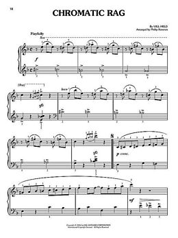  Notenblätter Ragtime Classicsfor easy piano