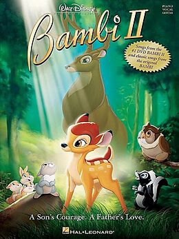  Notenblätter Bambi 2 and classic Songs from Bambi 1