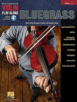 Kartonierter Einband Bluegrass - Violin Play-Along Volume 1 Book/Online Audio von 