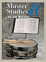 Joe Morello Notenblätter Master Studies vol.2 for drumset