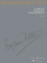 Benjamin Britten Notenblätter Complete Folksongs Arrangements