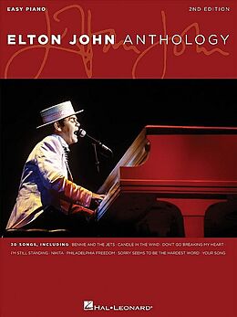Elton John Notenblätter Anthologyfor easy piano (vocal/guitar)