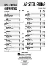 Johnie Helms Notenblätter The Hal Leonard Lap Steel Guitar Method (+Online Audio)