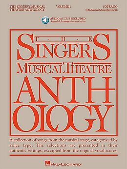 Kartonierter Einband Singer's Musical Theatre Anthology - Volume 1: Soprano Book/Online Audio [With 2 CDs] von Richard (EDT) Walters