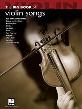  Notenblätter The big Book of Violin Songs