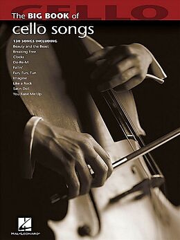  Notenblätter The big Book of Cello Songs