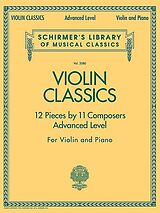  Notenblätter Violin Classics advanced Level