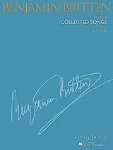 Benjamin Britten Notenblätter Collected Songs