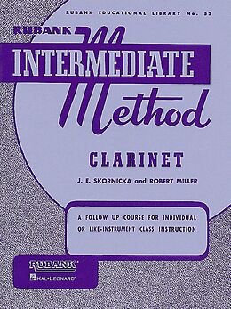 J.E. Skornicka Notenblätter Intermediate Method for clarinet