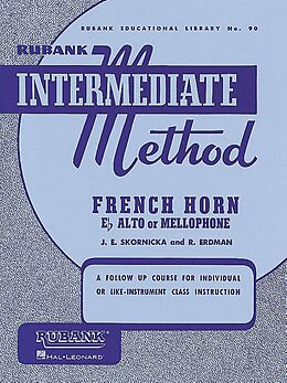 J.E. Skornicka Notenblätter Intermediate Method for french horn