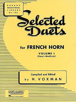  Notenblätter Selected Duets vol. 1 for French horns