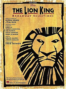 Elton John Notenblätter The Lion King (Broadway Selections)