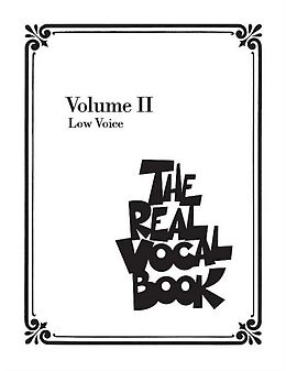  Notenblätter The real Vocal Book vol.2