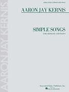 Aaron Jay Kernis Notenblätter Simple Songs