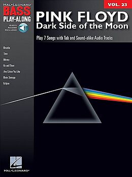 Kartonierter Einband Pink Floyd - Dark Side of the Moon Bass Play-Along Volume 23 Book/Online Audio [With CD (Audio)] von Pink Floyd (CRT)