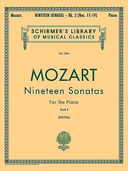 Wolfgang Amadeus Mozart  19 Sonatas vol.2 (nos.11-19)