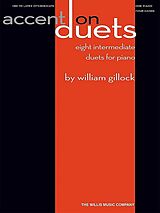 William Gillock Notenblätter Accent on Duets for piano 4 hands
