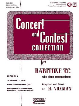 Notenblätter Concert and Contest Collection (+Online Audio)