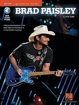 Kartonierter Einband Brad Paisley: A Step-By-Step Breakdown of the Guitar Styles and Techniques of a Country-Rock Superstar Book/Online Audio von Dave Rubin