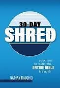 Livre Relié 30-Day Shred de Nathan Finochio