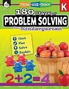 Kartonierter Einband 180 Days of Problem Solving for Kindergarten von Jessica Hathaway