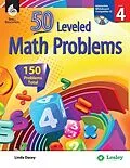 E-Book (pdf) 50 Leveled Math Problems Level 4 von Linda Dacey