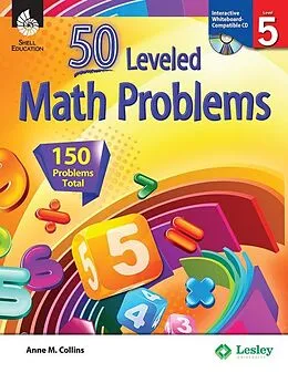 E-Book (pdf) 50 Leveled Math Problems Level 5 von Anne Collins