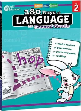 E-Book (pdf) 180 Days of Language for Second Grade von Christine Dugan