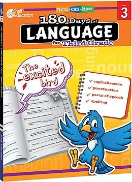 E-Book (pdf) 180 Days of Language for Third Grade von Christine Dugan