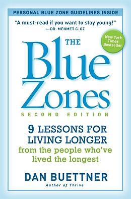 Broché The Blue Zones 2nd Edition de Dan Buettner