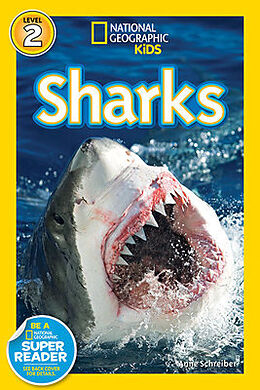Couverture cartonnée National Geographic Readers: Sharks! de Anne Schreiber