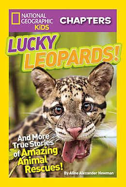Kartonierter Einband National Geographic Kids Chapters: Lucky Leopards von Aline Alexander Newman