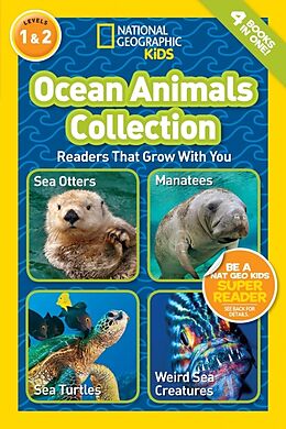 Couverture cartonnée National Geographic Readers: Ocean Animals Collection de National Geographic Kids