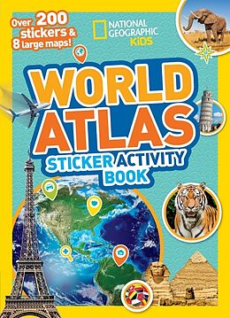 Broché Sticker Atlas of the World Activity Book de National Geographic Kids