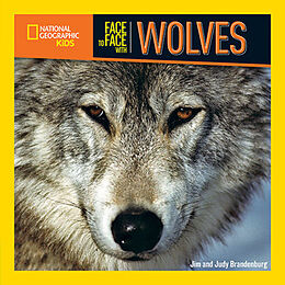 Kartonierter Einband Face to Face with Wolves von Jim Brandenburg