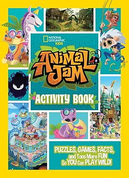 Kartonierter Einband Animal Jam Activity Book von National Geographic Kids