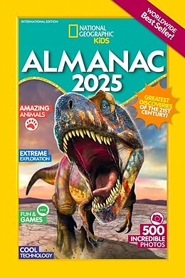 Couverture cartonnée National Geographic Kids Almanac 2025 (International Edition) de National Geographic Kids