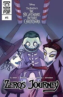 E-Book (epub) Disney Manga: Tim Burton's The Nightmare Before Christmas -- Zero's Journey Issue #05 von D. J. Milky