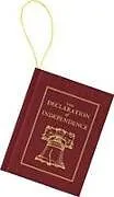 Fester Einband Declaration of Independence Mini-Book Ornament von Thomas Jefferson