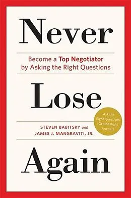 E-Book (epub) Never Lose Again von Steven Babitsky, James J. Mangraviti