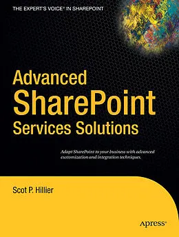 E-Book (pdf) Advanced SharePoint Services Solutions von Scot P. Hillier