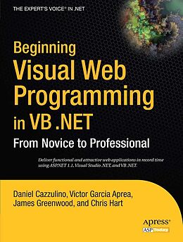 eBook (pdf) Beginning Visual Web Programming in VB .NET de Chris Hart, James Greenwood, Daniel Cazzulino