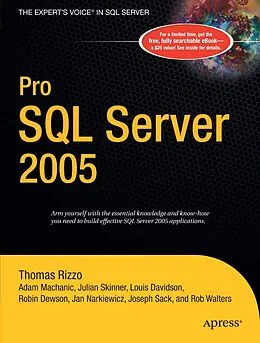 E-Book (pdf) Pro SQL Server 2005 von Robin Dewson, Adam Machanic, Jan D. Narkiewicz